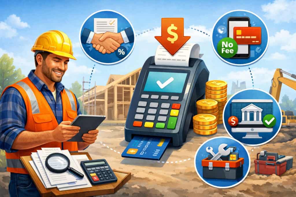 How to Reduce Credit Card Processing Fees for Small Construction Businesses