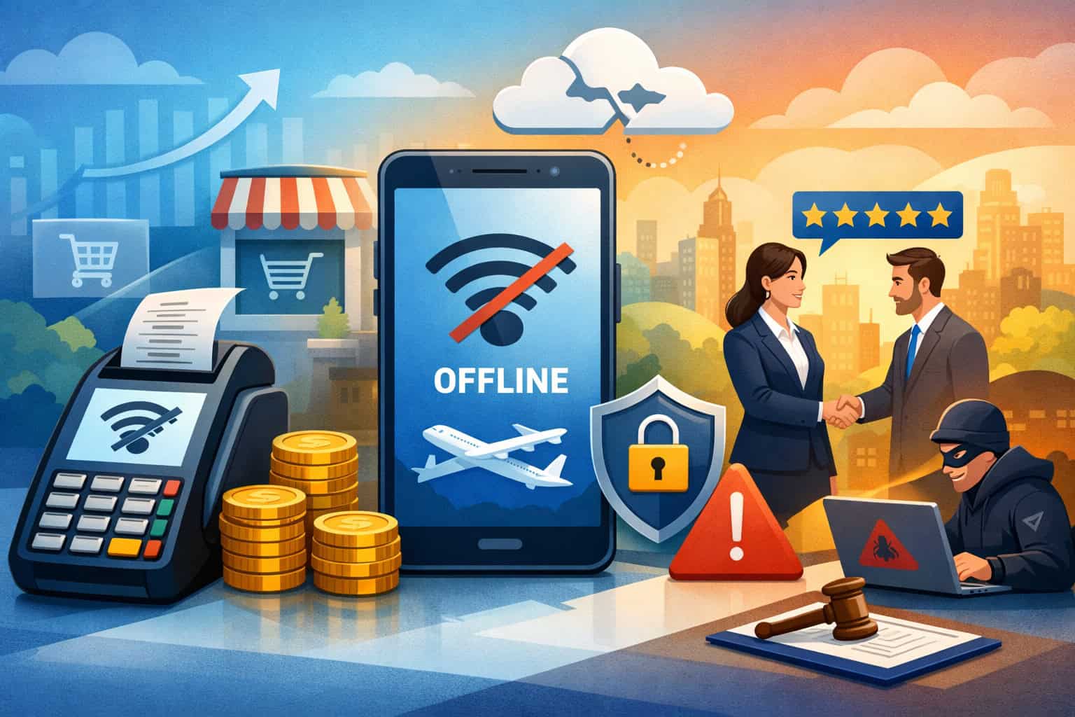 Why Offline Mode Capability Matters for Revenue, Reputation, and Risk