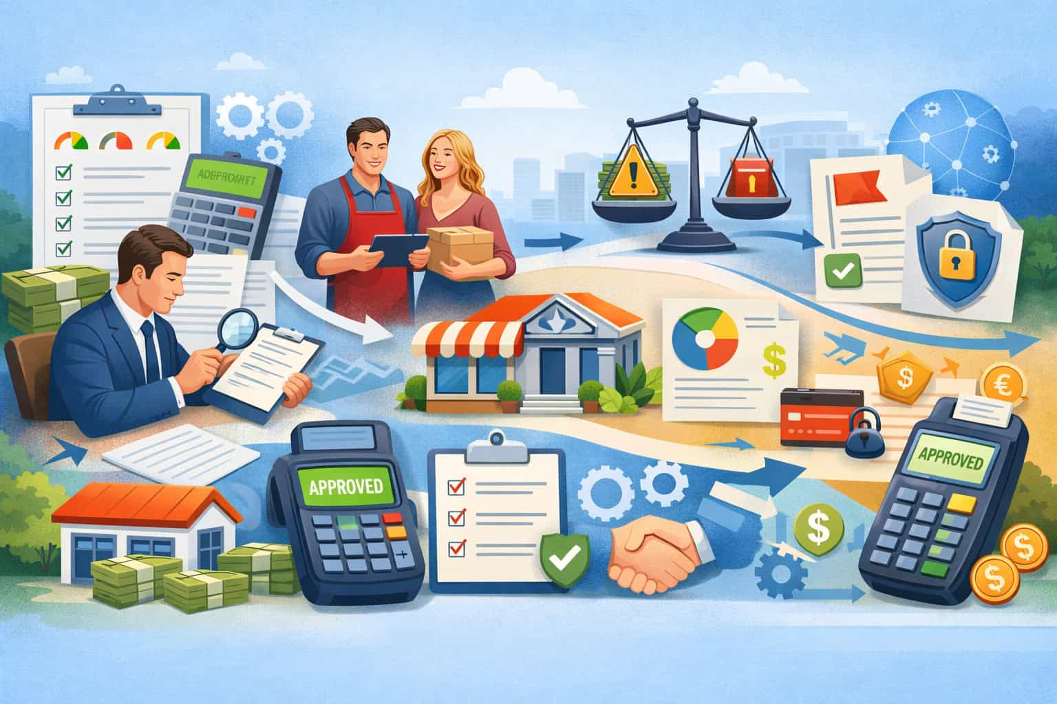 How underwriting for merchant accounts works