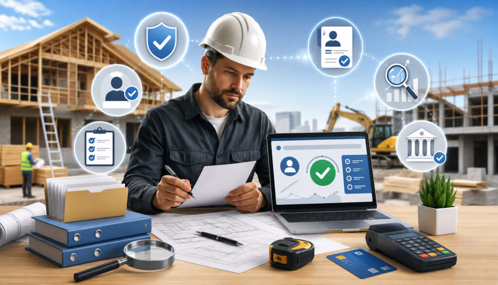 Contractor merchant account underwriting requirements